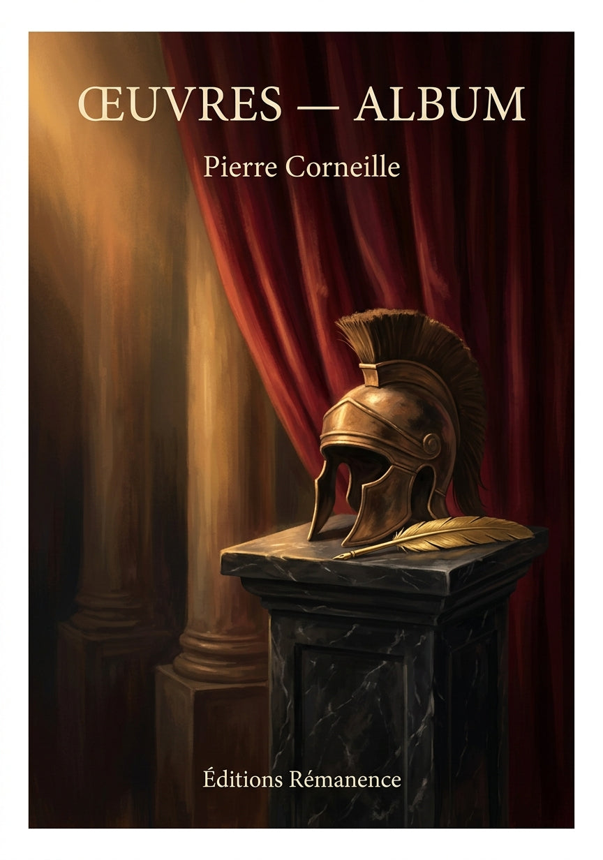 Livre Œuvres — Album par Pierre Corneille - Couverture - Editions Remanence
