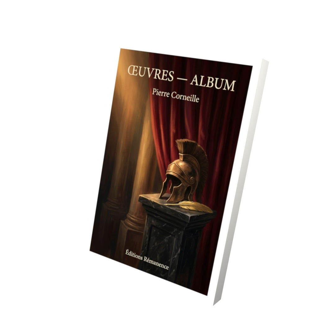Livre Œuvres — Album par Pierre Corneille - Vue 3D - Editions Remanence
