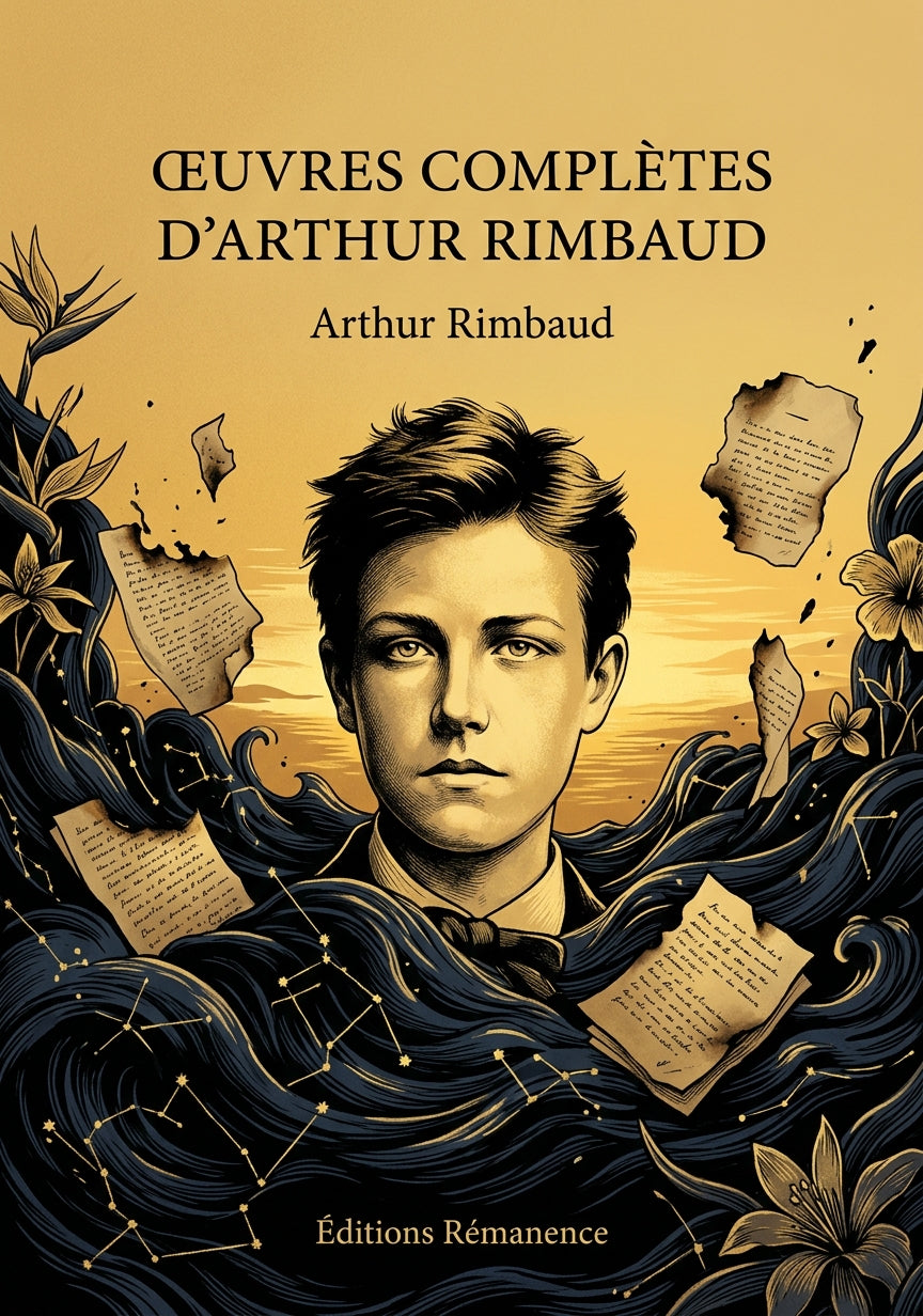 Livre Œuvres complètes d'Arthur Rimbaud par Arthur Rimbaud - Couverture - Editions Remanence