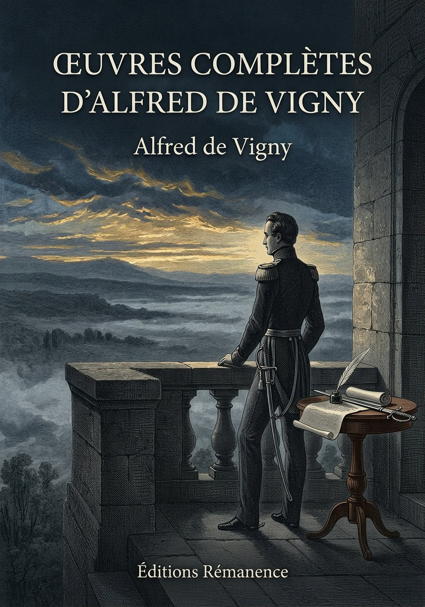 Livre Œuvres complètes d’Alfred de Vigny par Alfred de Vigny - Couverture - Editions Remanence