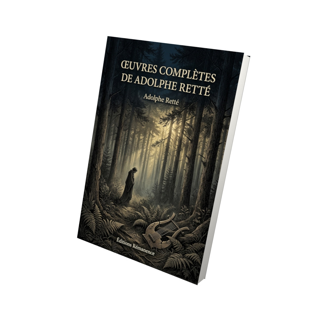 Livre Œuvres complètes de Adolphe Retté par Adolphe Retté - Vue 3D - Editions Remanence