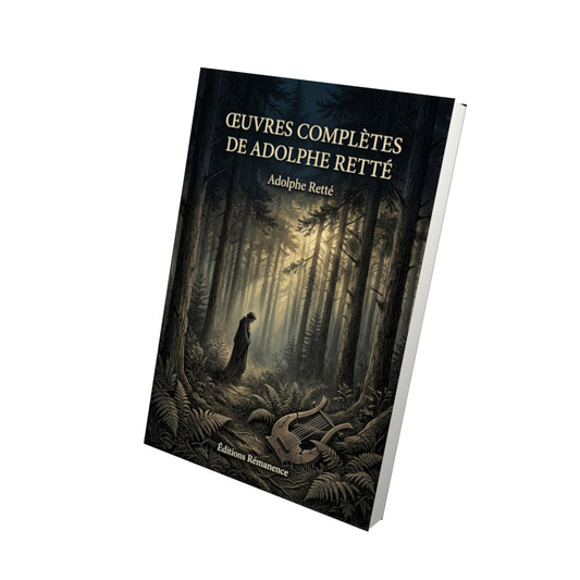 Livre Œuvres complètes de Adolphe Retté par Adolphe Retté - Vue 3D - Editions Remanence