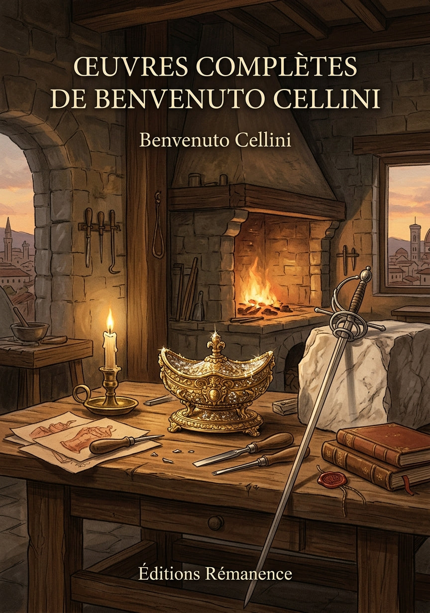 Livre Œuvres complètes de Benvenuto Cellini par Benvenuto Cellini - Couverture - Editions Remanence