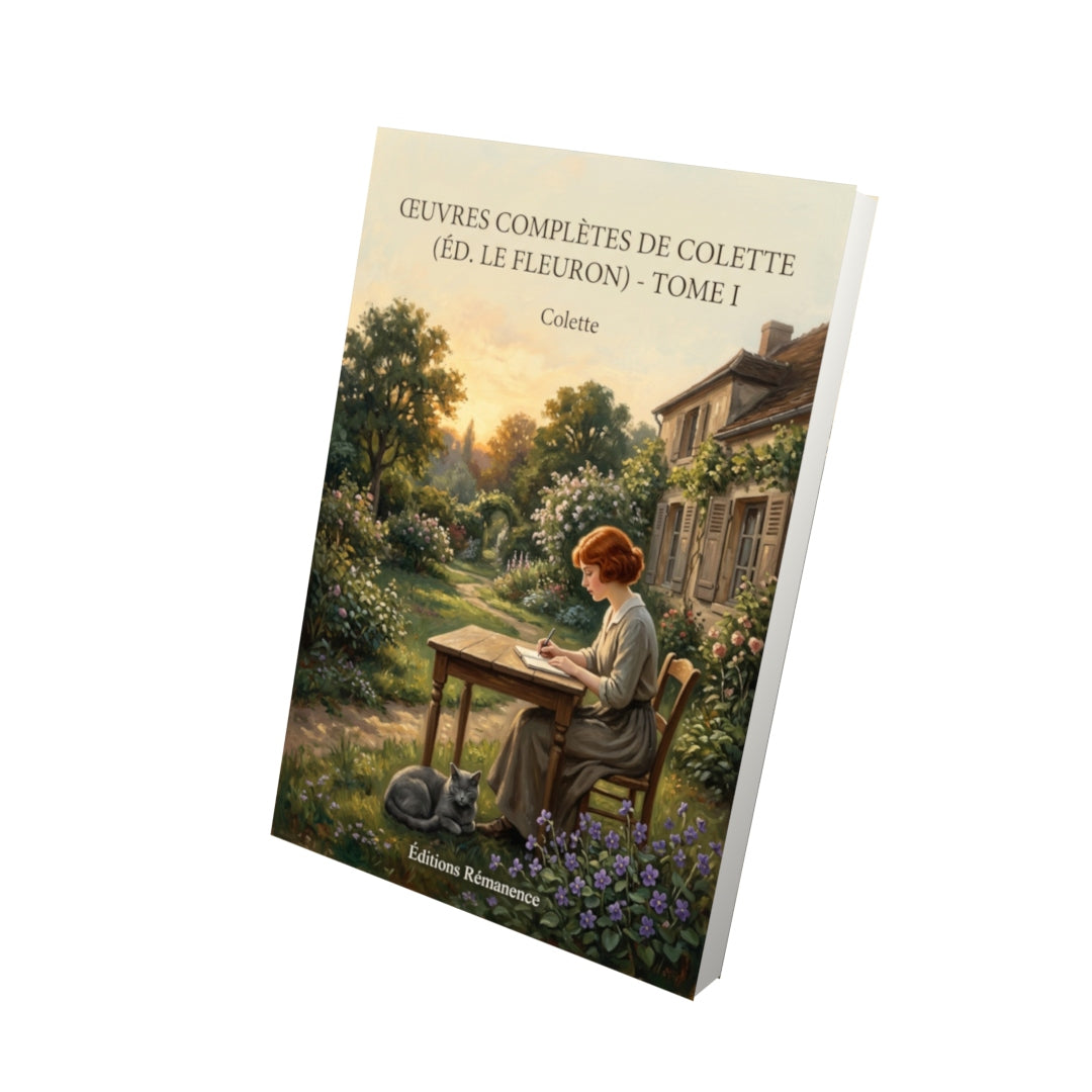 Livre Œuvres complètes de Colette (éd. Le Fleuron) - Tome VII par Colette - Vue 3D - Editions Remanence