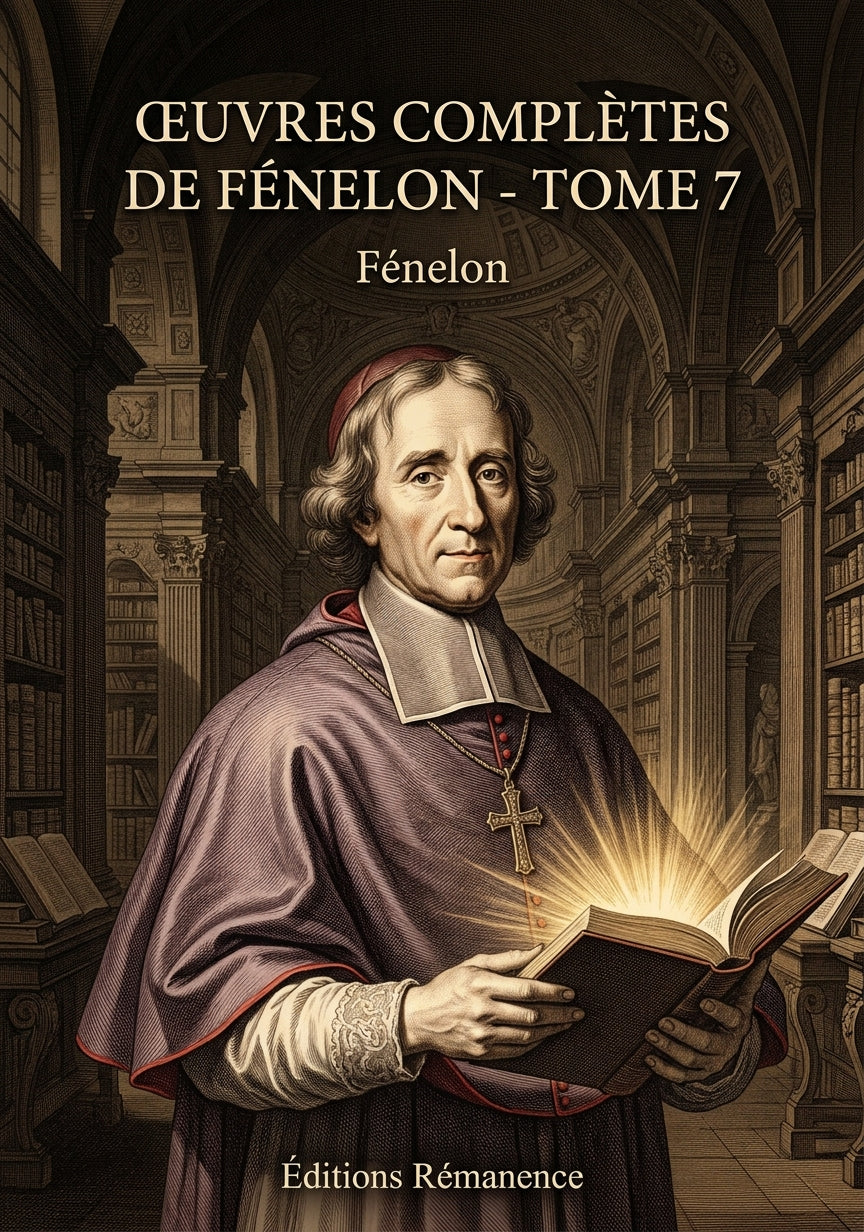 Livre Œuvres complètes de Fénelon - Tome 7 par Fénelon - Couverture - Editions Remanence