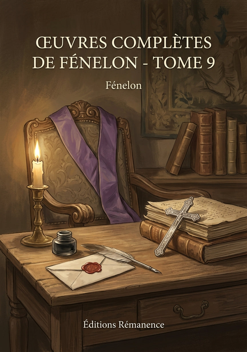 Livre Œuvres complètes de Fénelon - Tome 9 par Fénelon - Couverture - Editions Remanence