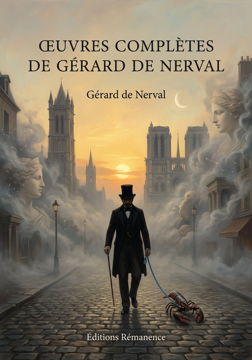 Livre Œuvres complètes de Gérard de Nerval par Gérard de Nerval - Couverture - Editions Remanence