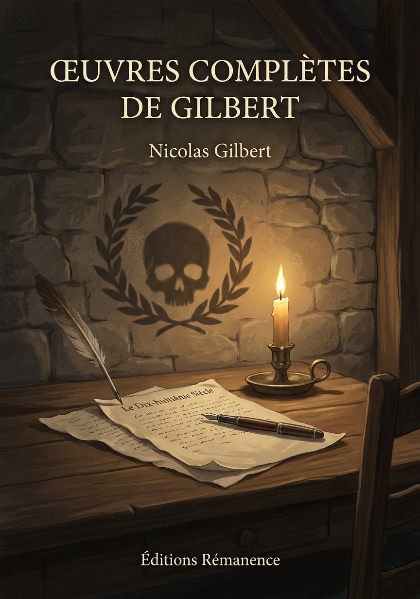 Livre Œuvres complètes de Gilbert par Nicolas Gilbert - Couverture - Editions Remanence