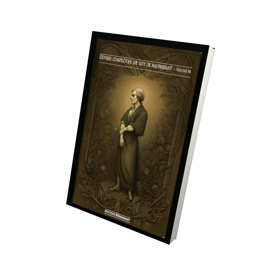 Livre Œuvres complètes de Guy de Maupassant - volume 04 - Vue 3D - Editions Remanence