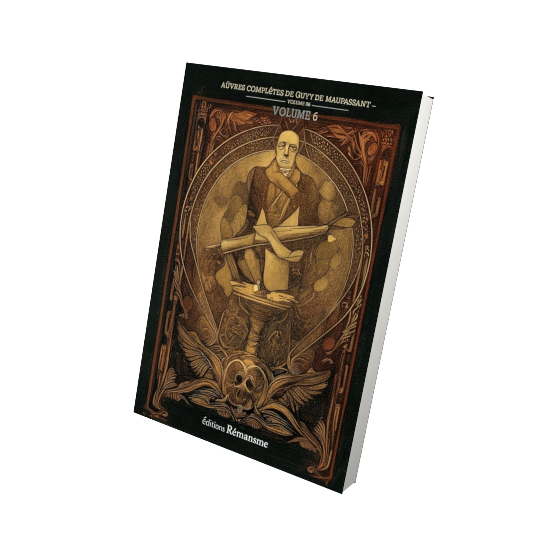 Livre Œuvres complètes de Guy de Maupassant - volume 06 - Vue 3D - Editions Remanence