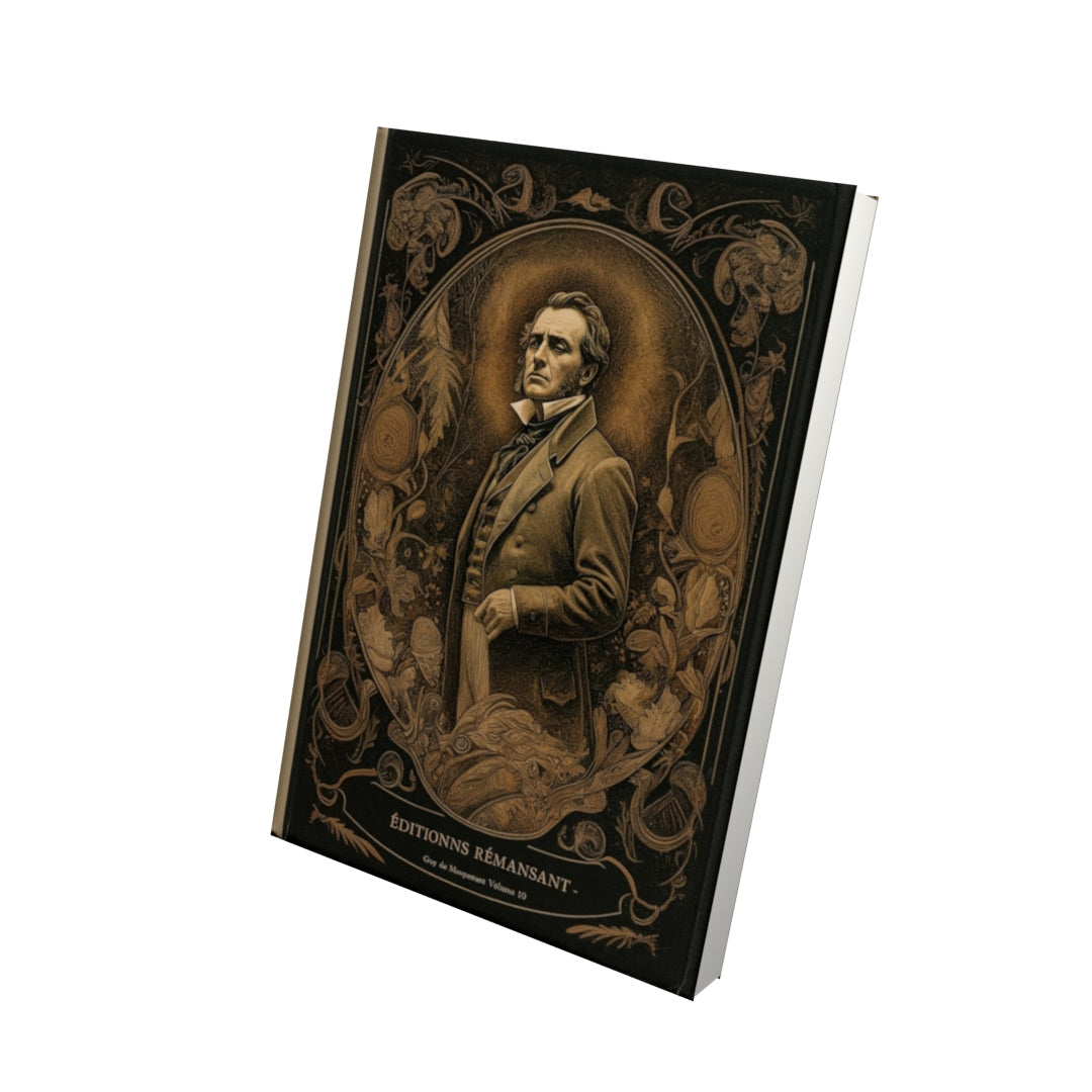Livre Œuvres complètes de Guy de Maupassant - volume 10 - Vue 3D - Editions Remanence