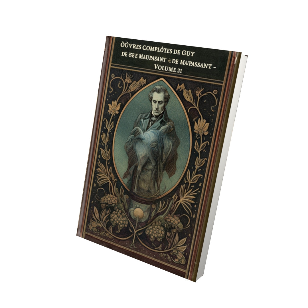 Livre Œuvres complètes de Guy de Maupassant - volume 21 - Vue 3D - Editions Remanence