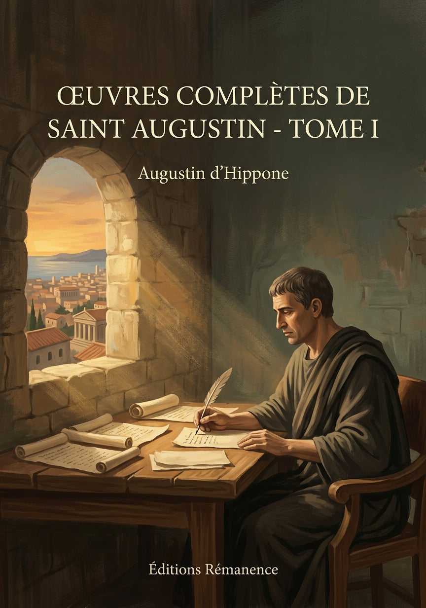 Livre Œuvres complètes de Saint Augustin - Tome VII par Augustin d’Hippone - Couverture - Editions Remanence