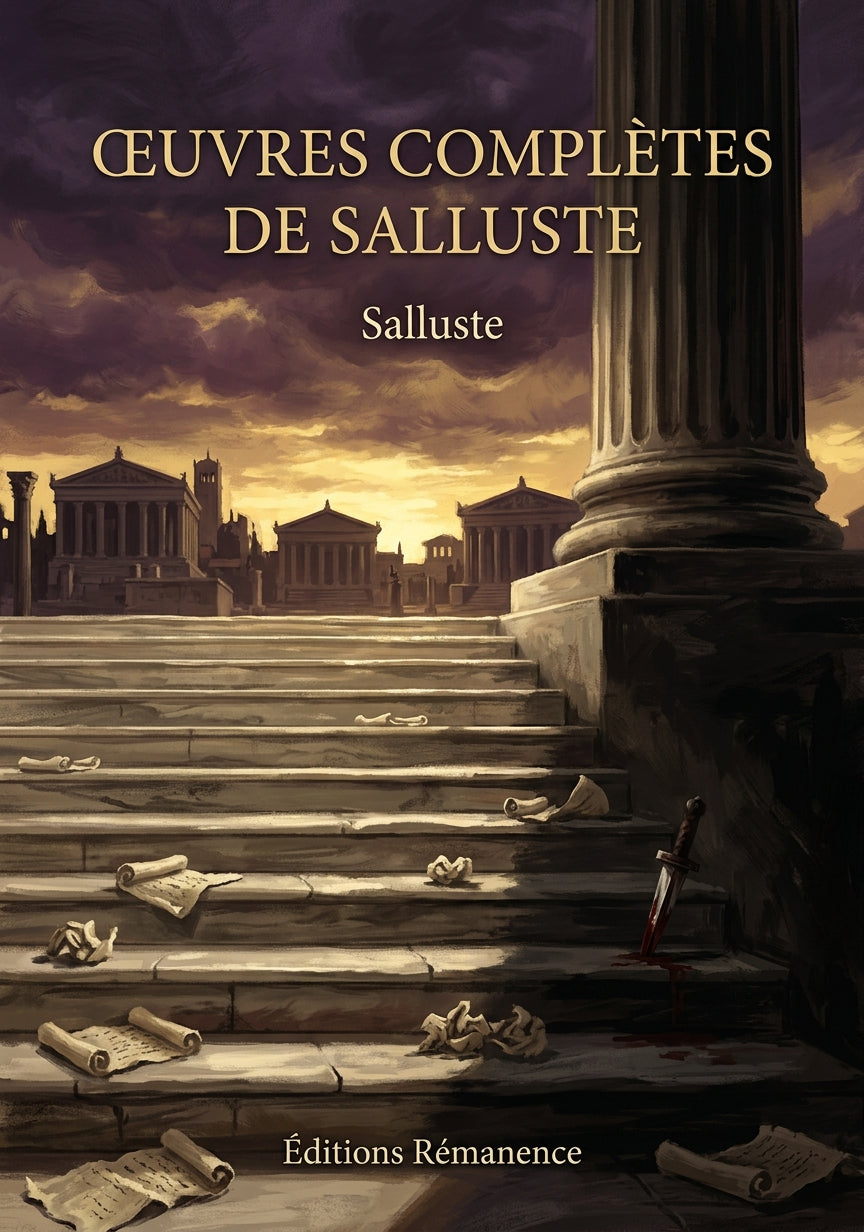 Livre Œuvres complètes de Salluste par Salluste - Couverture - Editions Remanence