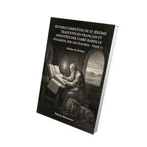Œuvres Complètes de St Jérôme traduites en français et annotées par l'abbé Bareille Philemon, Job, Les Psaumes - Tome 11 - Jérôme de Stridon