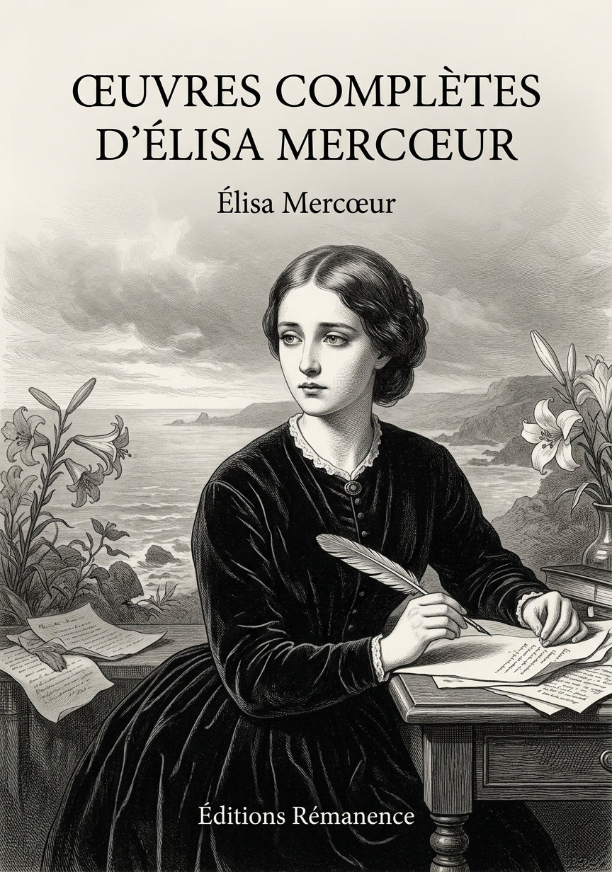 Livre Œuvres complètes d’Élisa Mercœur par Élisa Mercœur - Couverture - Editions Remanence