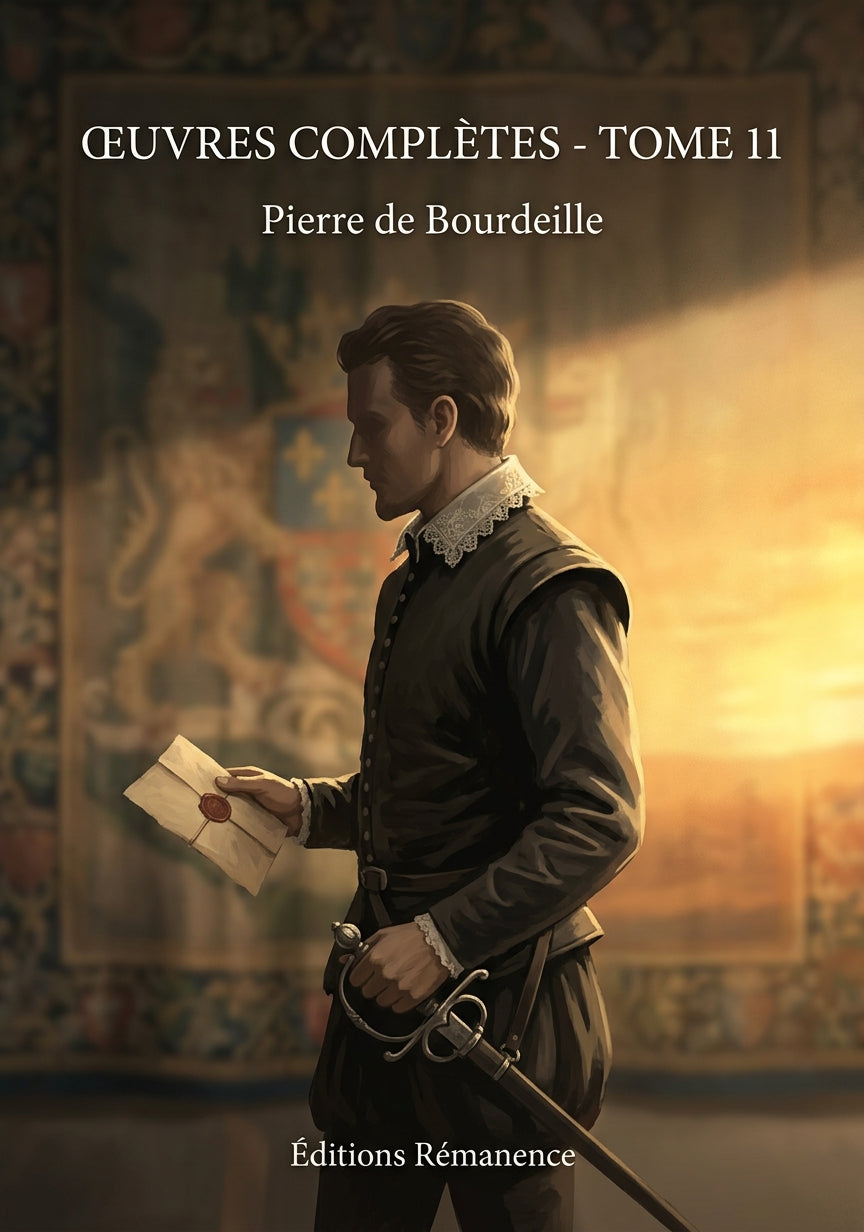 Livre Œuvres complètes - Tome 11 par Pierre de Bourdeille - Couverture - Editions Remanence