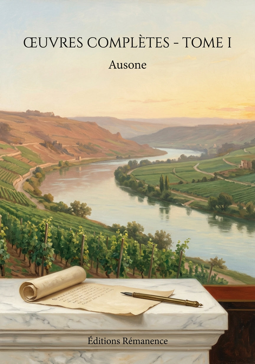 Livre Œuvres complètes - Tome I par Ausone - Couverture - Editions Remanence
