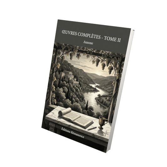 Livre Œuvres complètes - Tome II par Ausone - Vue 3D - Editions Remanence