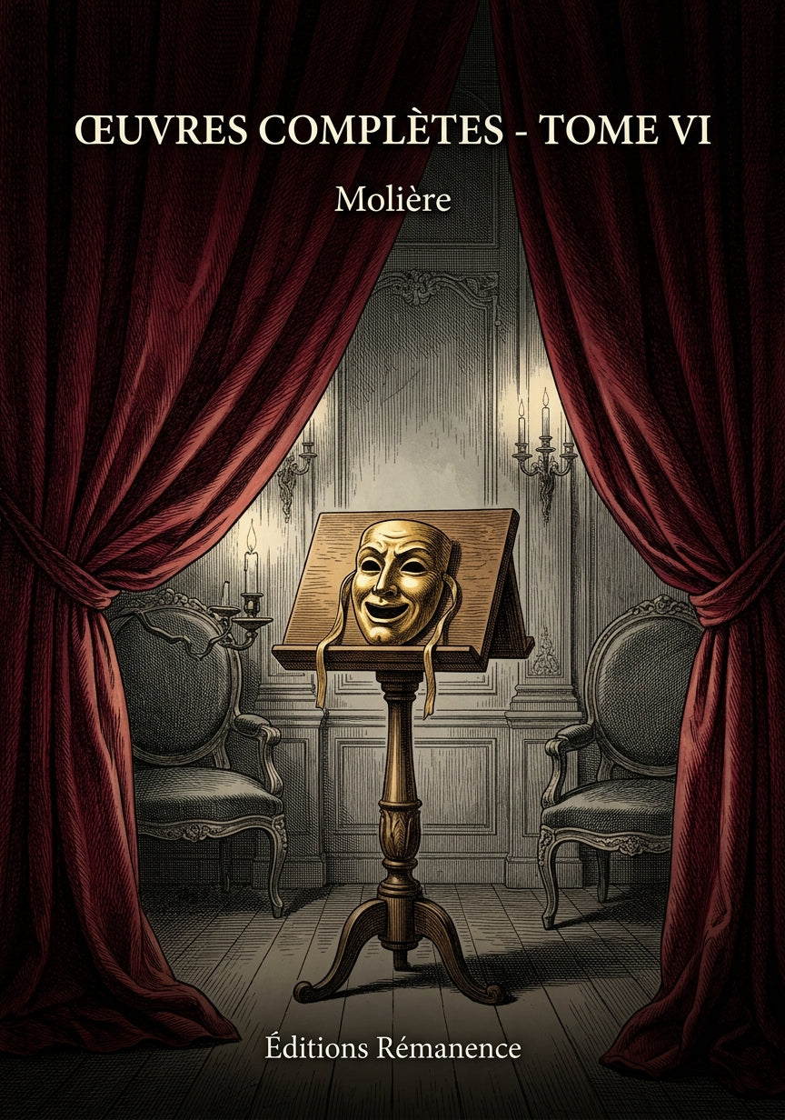 Livre Œuvres complètes - Tome VI par Molière - Couverture - Editions Remanence
