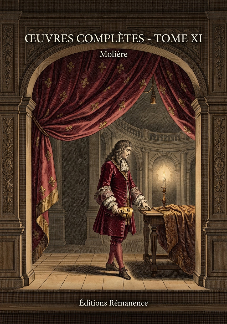 Livre Œuvres complètes - Tome XI par Molière - Couverture - Editions Remanence