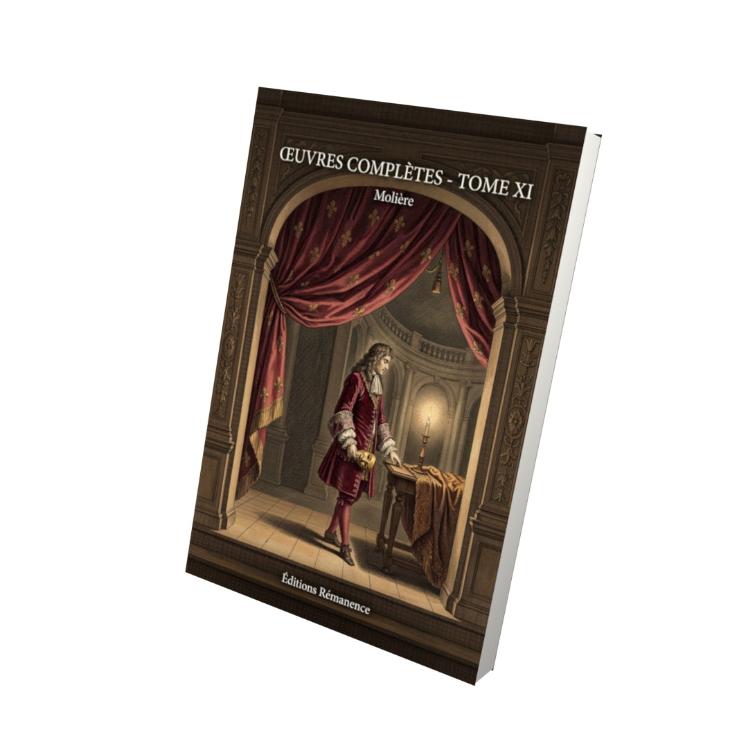 Livre Œuvres complètes - Tome XI par Molière - Vue 3D - Editions Remanence