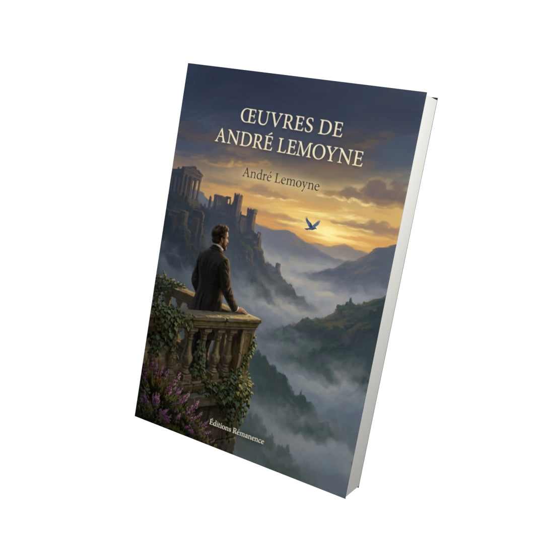 Livre Œuvres de André Lemoyne par André Lemoyne - Vue 3D - Editions Remanence