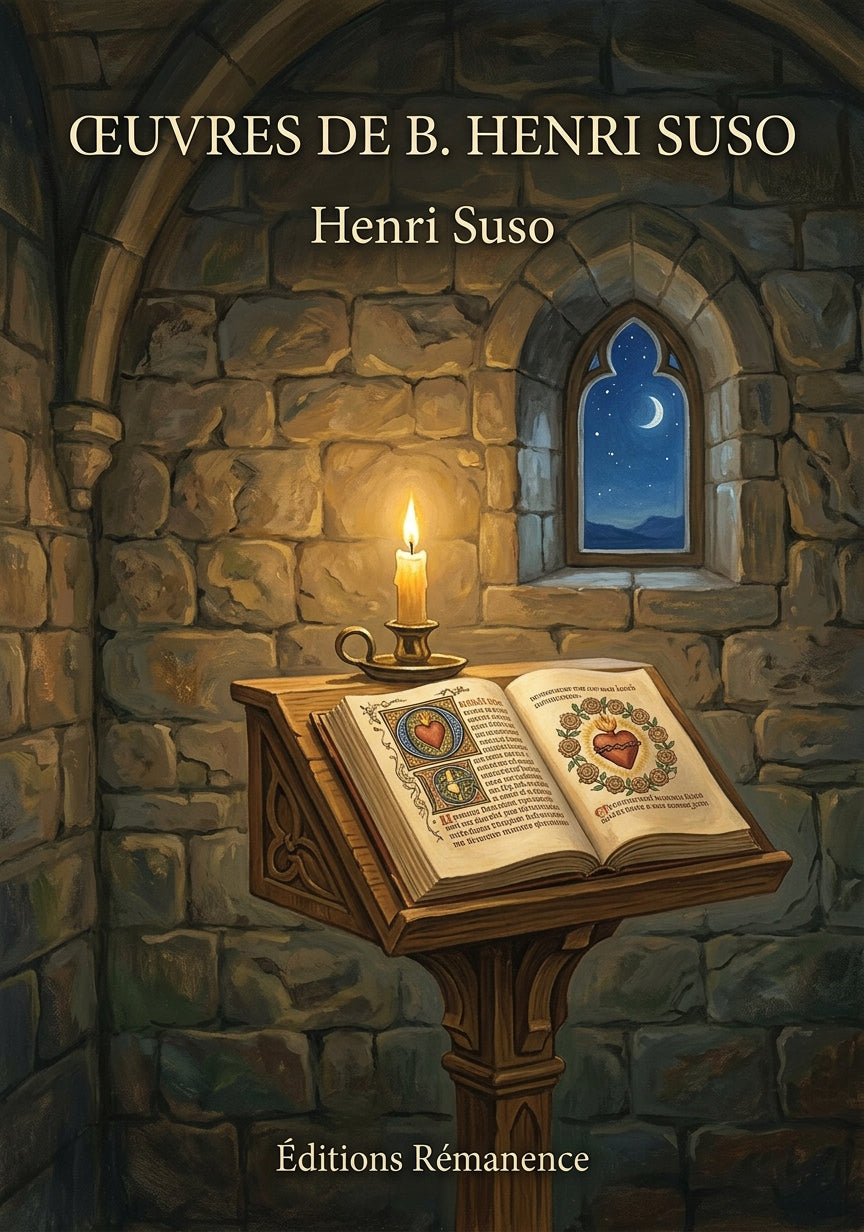 Livre Œuvres de B. Henri Suso par Henri Suso - Couverture - Editions Remanence