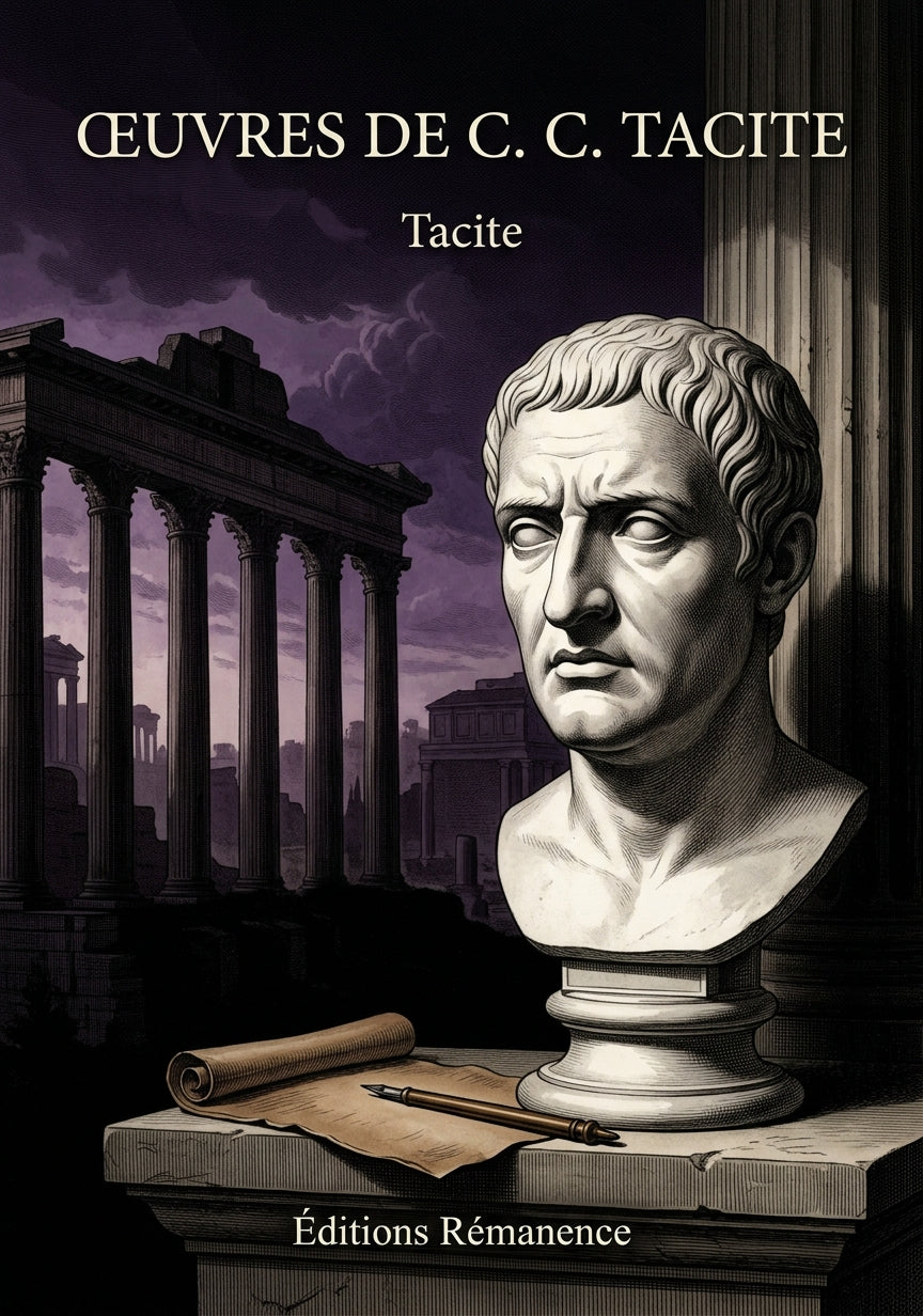 Livre Œuvres de C. C. Tacite par Tacite - Couverture - Editions Remanence