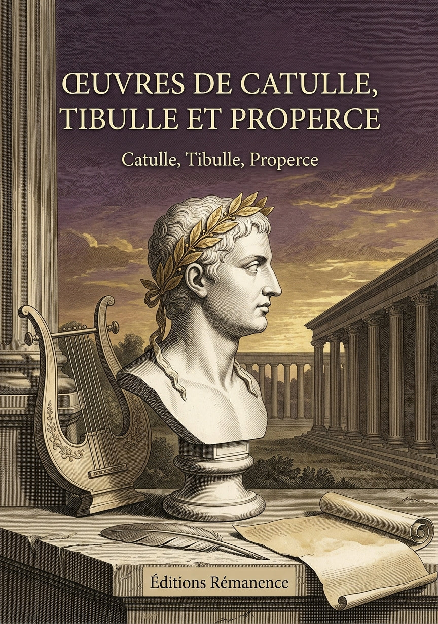 Livre Œuvres de Catulle, Tibulle et Properce par Catulle, Tibulle, Properce - Couverture - Editions Remanence