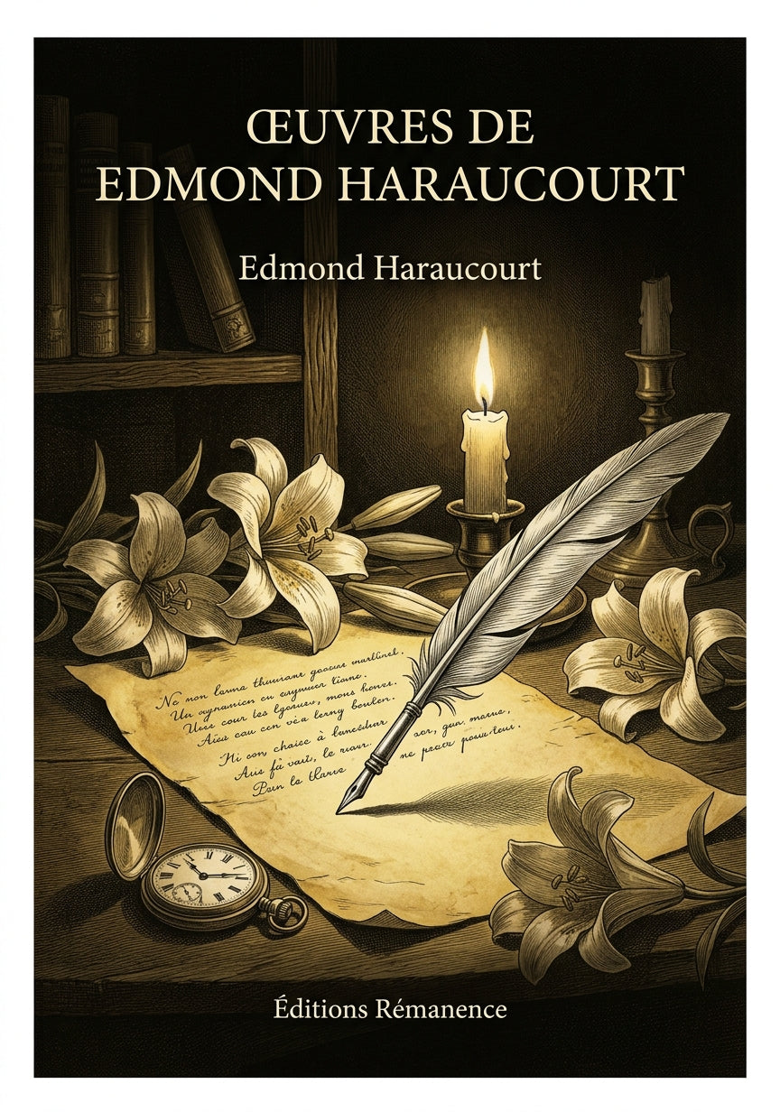 Livre Œuvres de Edmond Haraucourt par Edmond Haraucourt - Couverture - Editions Remanence