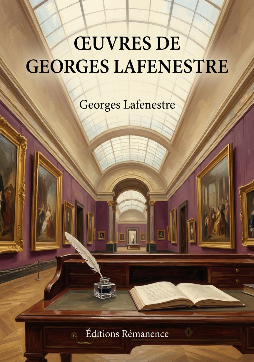 Livre Œuvres de Georges Lafenestre par Georges Lafenestre - Couverture - Editions Remanence