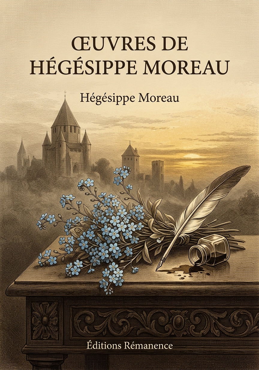 Livre Œuvres de Hégésippe Moreau par Hégésippe Moreau - Couverture - Editions Remanence
