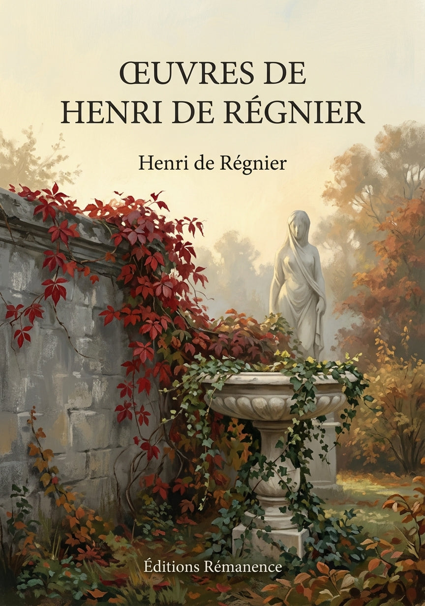 Livre Œuvres de Henri de Régnier par Henri de Régnier - Couverture - Editions Remanence