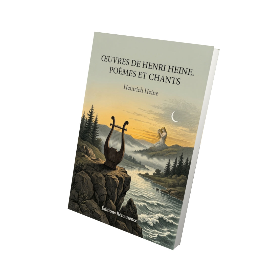Livre Œuvres de Henri Heine. Poèmes et chants par Heinrich Heine - Vue 3D - Editions Remanence