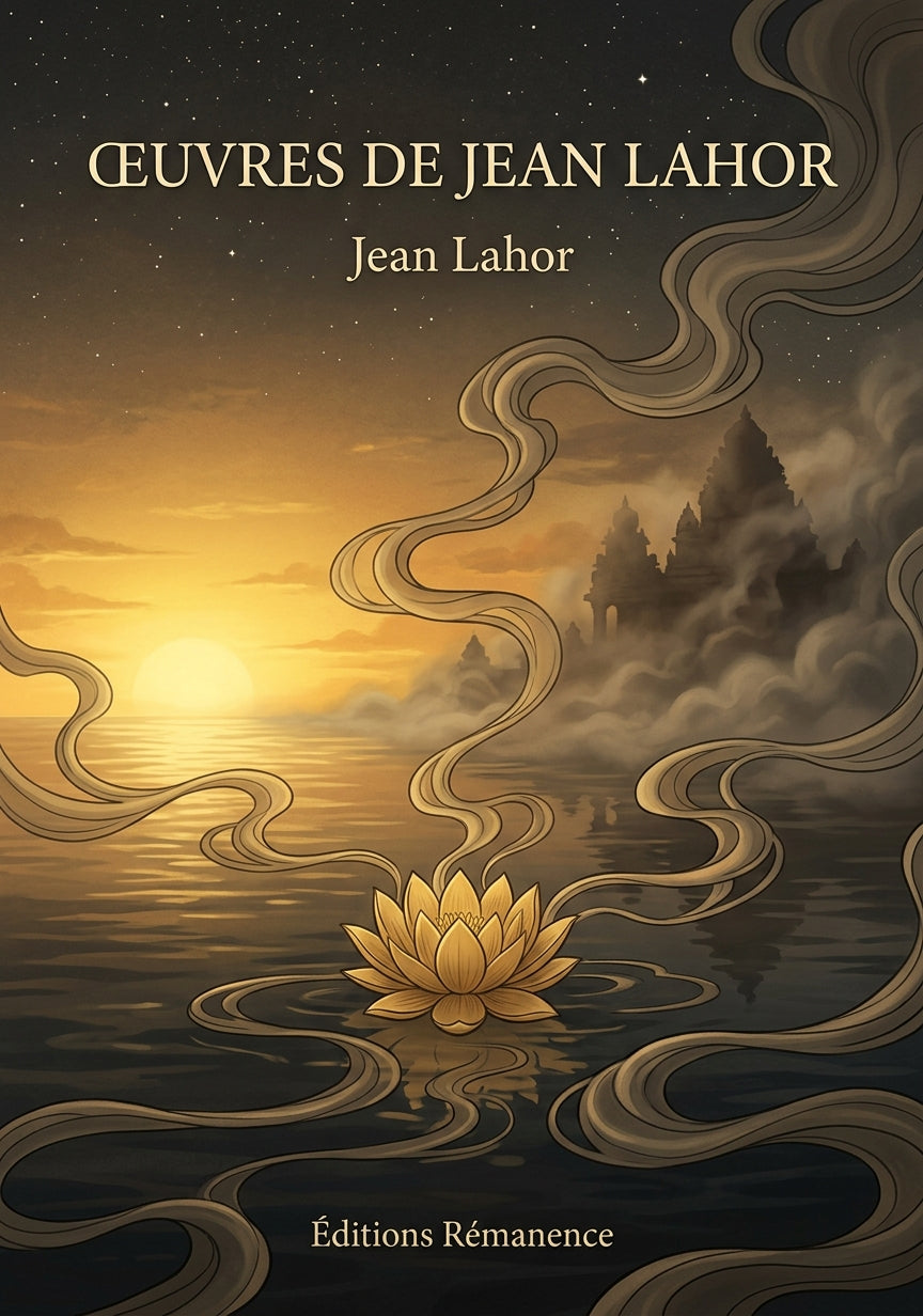 Livre Œuvres de Jean Lahor par Jean Lahor - Couverture - Editions Remanence