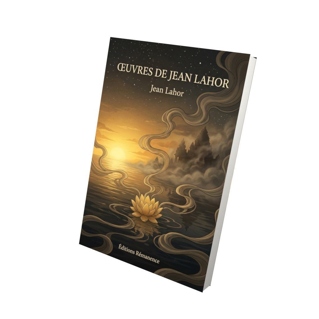 Livre Œuvres de Jean Lahor par Jean Lahor - Vue 3D - Editions Remanence