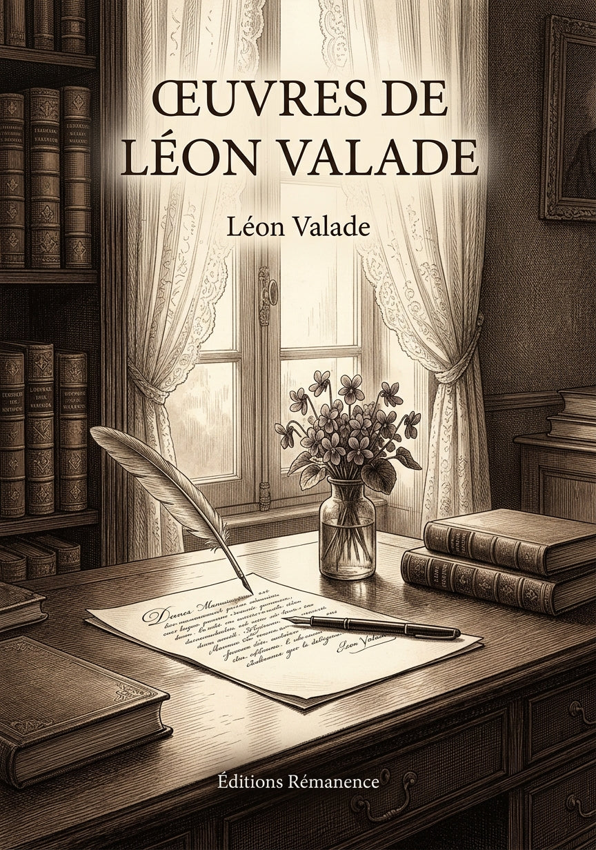 Livre Œuvres de Léon Valade par Léon Valade - Couverture - Editions Remanence