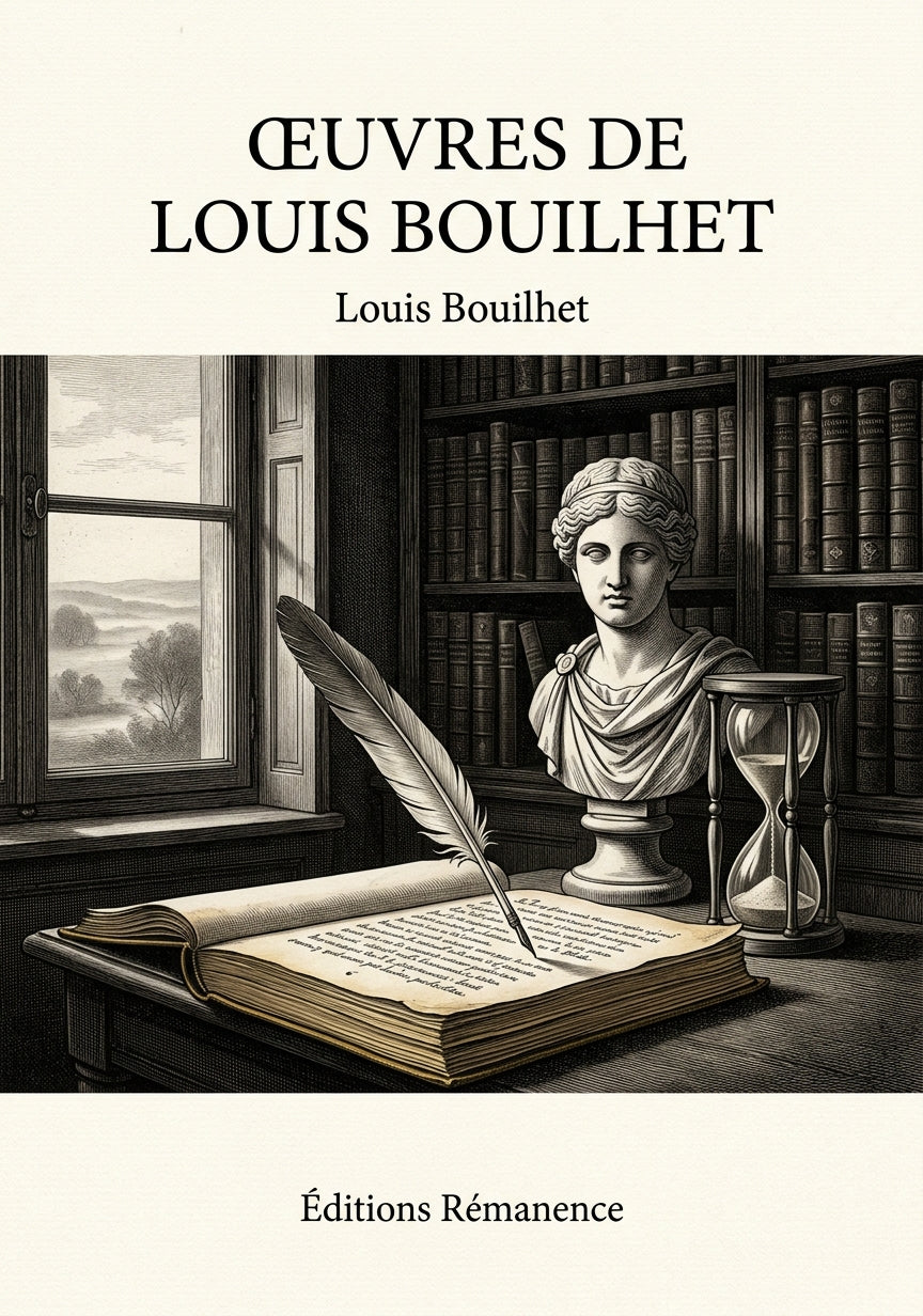 Livre Œuvres de Louis Bouilhet par Louis Bouilhet - Couverture - Editions Remanence