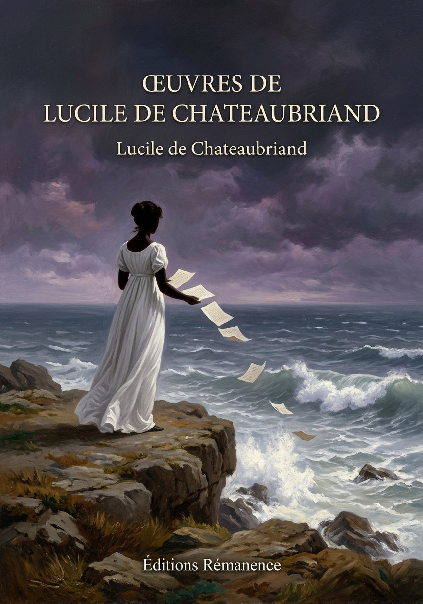Livre Œuvres de Lucile de Chateaubriand par Lucile de Chateaubriand - Couverture - Editions Remanence