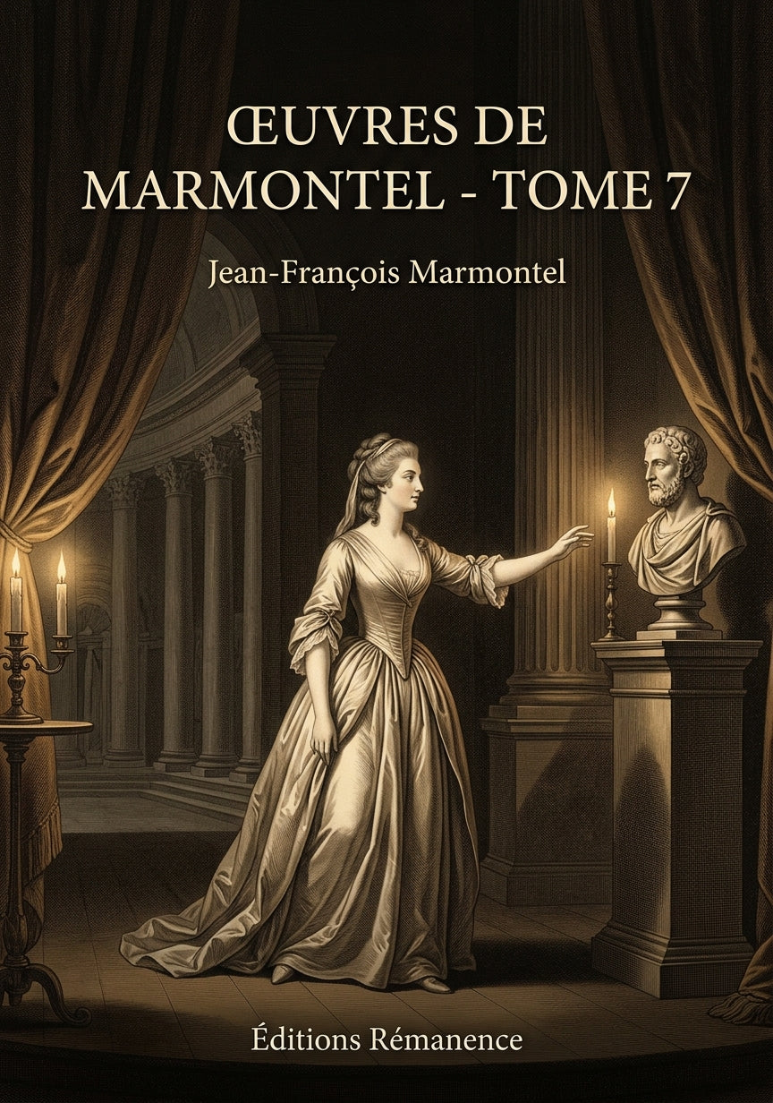 Livre Œuvres de Marmontel - Tome 7 par Jean-François Marmontel - Couverture - Editions Remanence