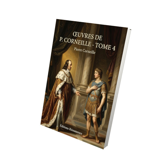 Livre Œuvres de P. Corneille - Tome 4 par Pierre Corneille - Vue 3D - Editions Remanence