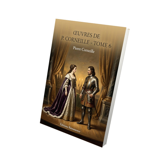 Livre Œuvres de P. Corneille - Tome 6 par Pierre Corneille - Vue 3D - Editions Remanence