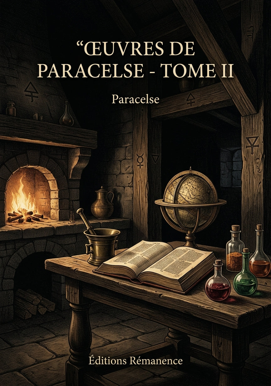 Livre Œuvres de Paracelse - Tome II par Paracelse - Couverture - Editions Remanence