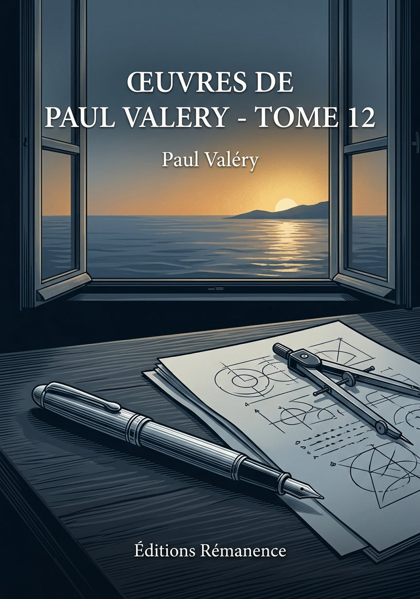Livre Œuvres de Paul Valery - Tome 12 par Paul Valéry - Couverture - Editions Remanence
