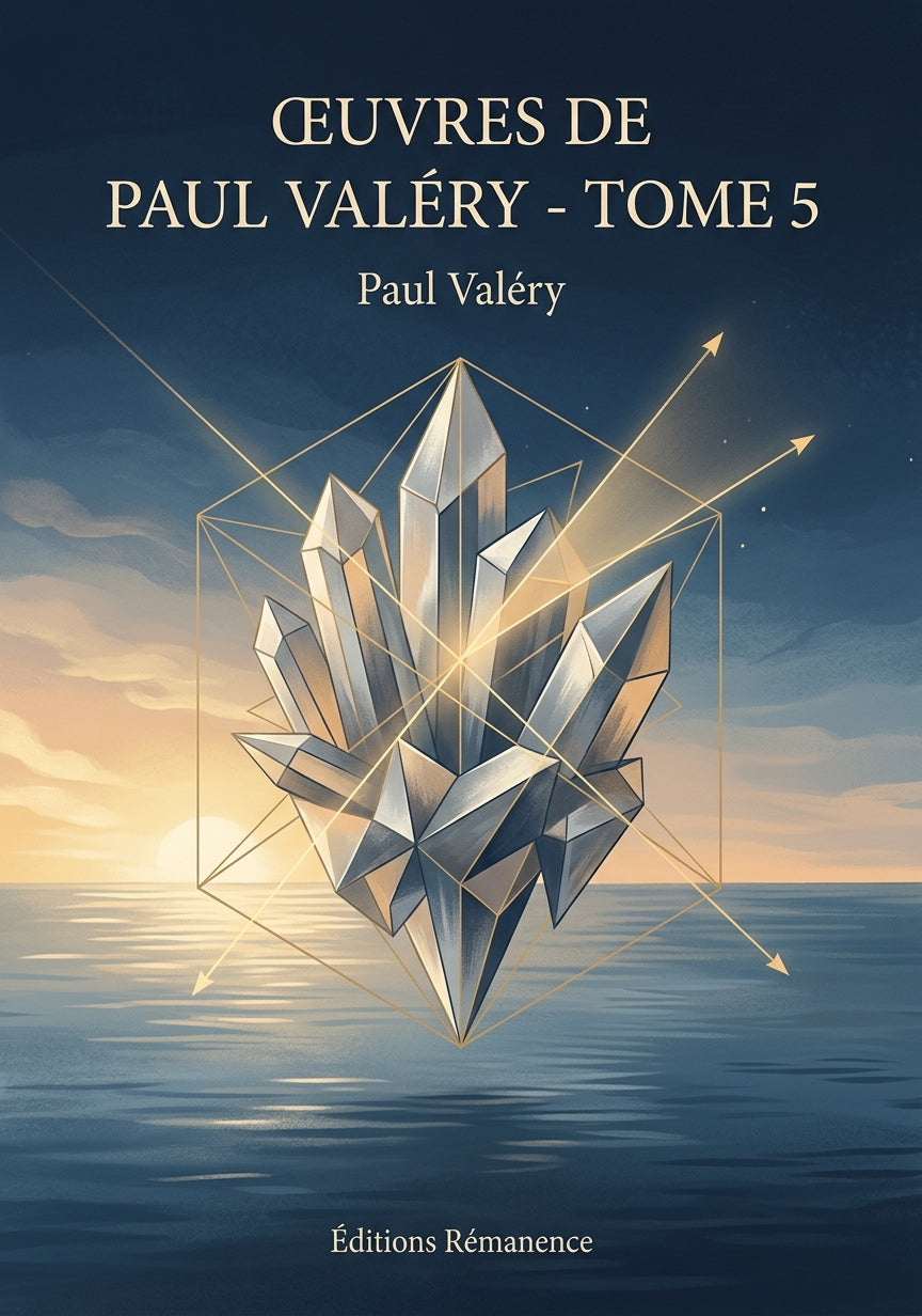 Livre Œuvres de Paul Valéry - Tome 5 par Paul Valéry - Couverture - Editions Remanence