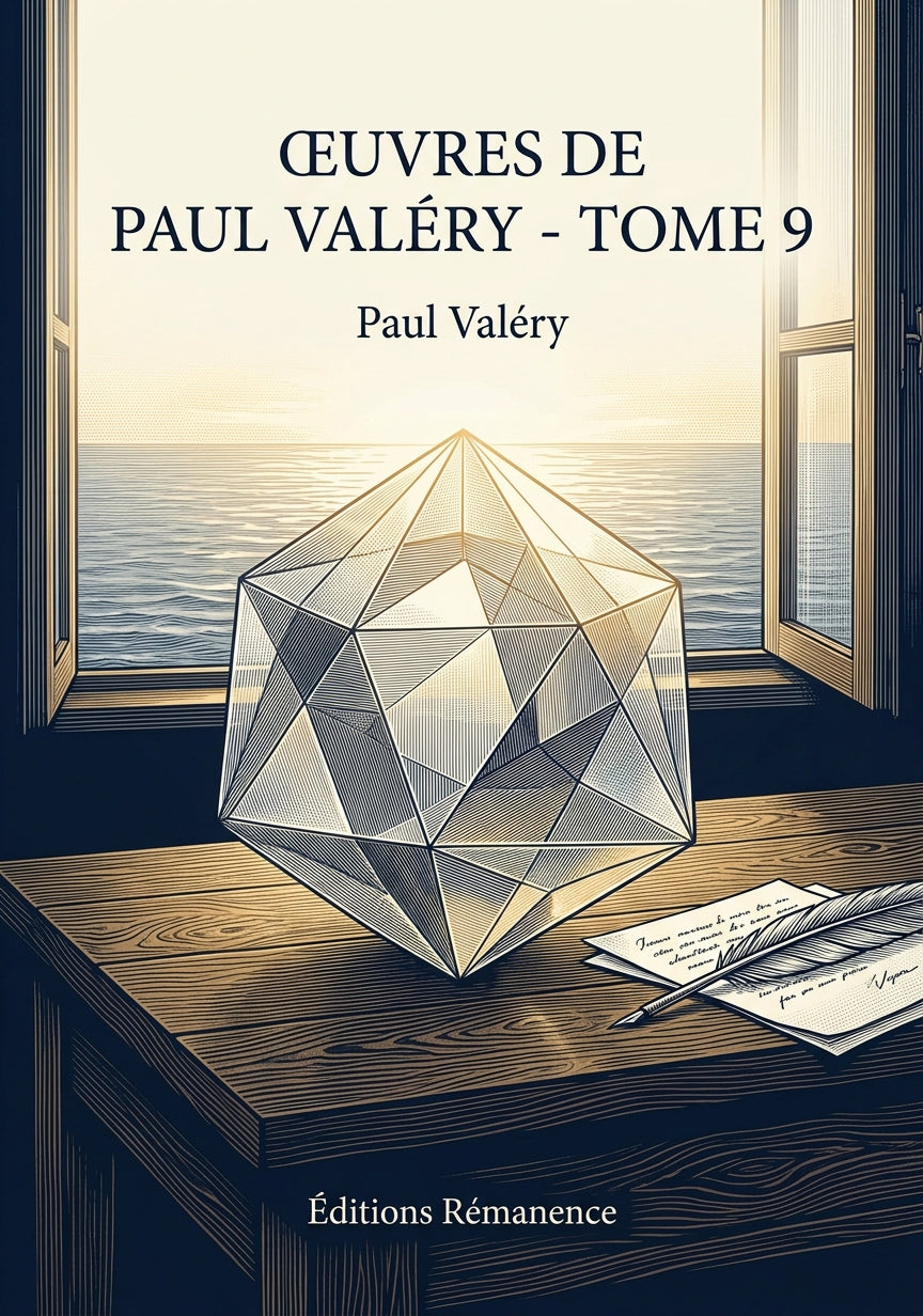 Livre Œuvres de Paul Valery - Tome 9 par Paul Valéry - Couverture - Editions Remanence