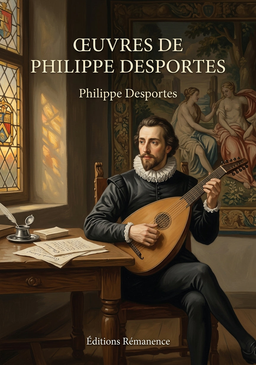 Livre Œuvres de Philippe Desportes par Philippe Desportes - Couverture - Editions Remanence
