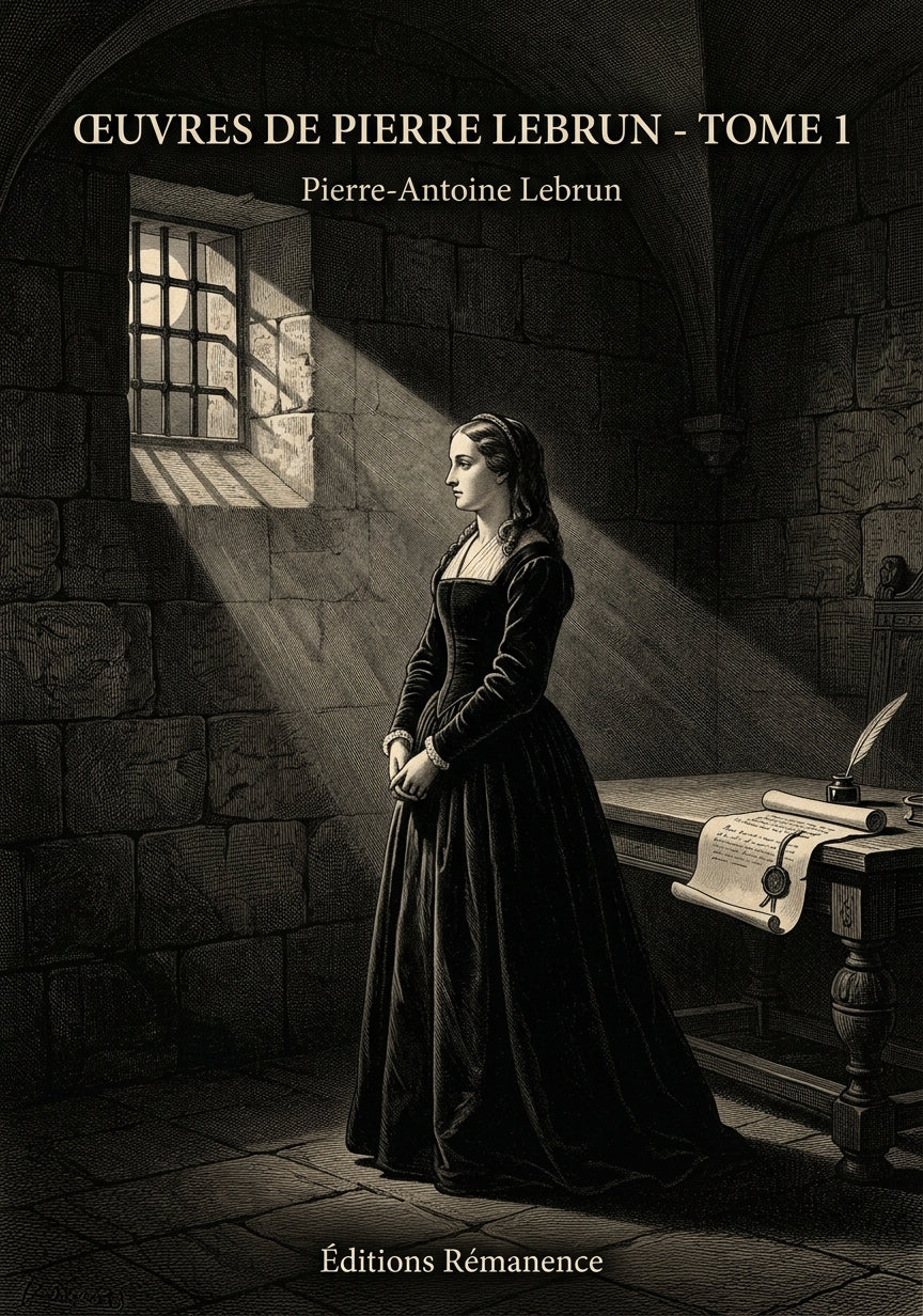 Livre Œuvres de Pierre Lebrun - Tome 1 par Pierre-Antoine Lebrun - Couverture - Editions Remanence