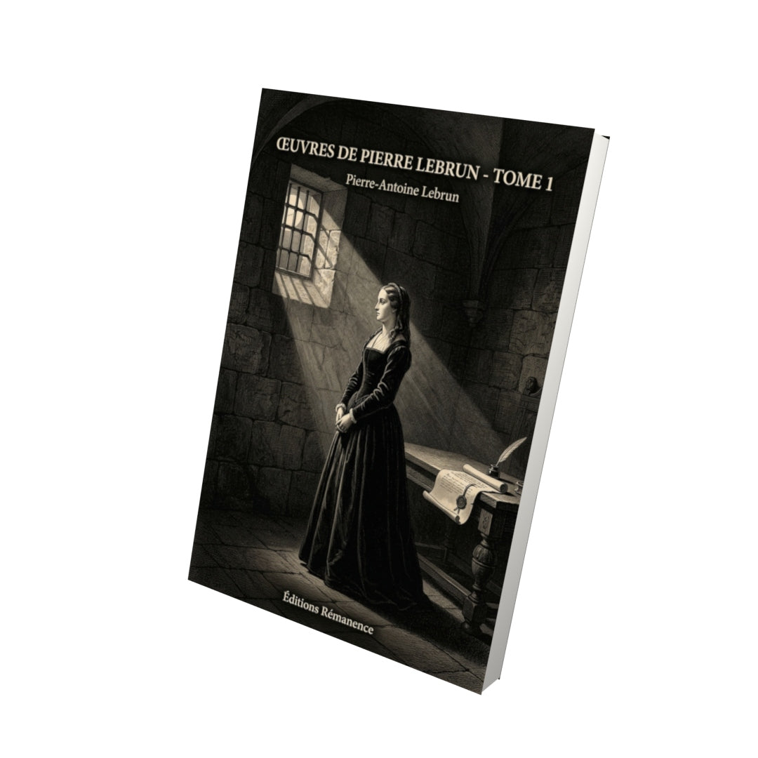 Livre Œuvres de Pierre Lebrun - Tome 1 par Pierre-Antoine Lebrun - Vue 3D - Editions Remanence